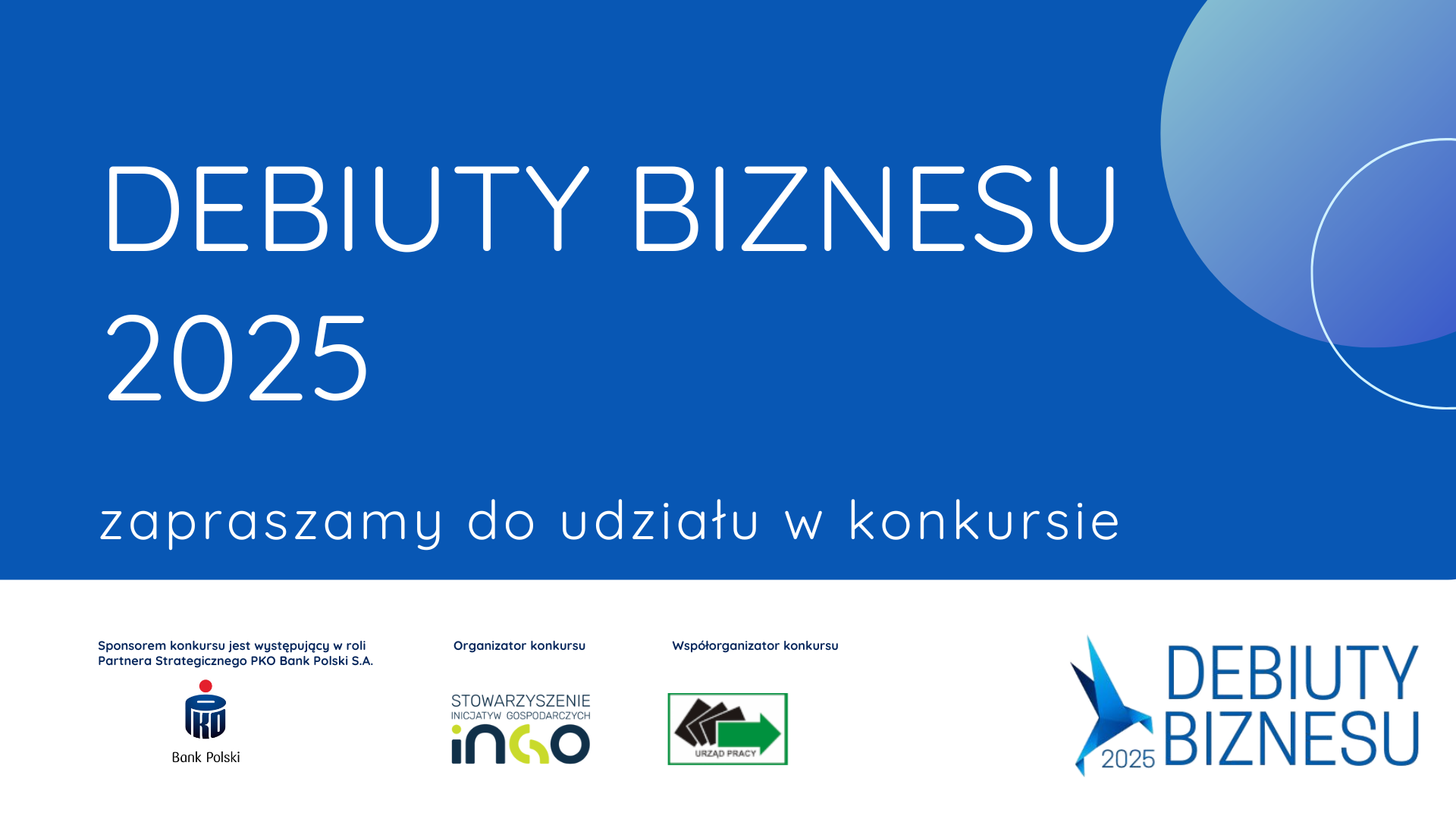 Diebuty biznesu 2025, konkurs