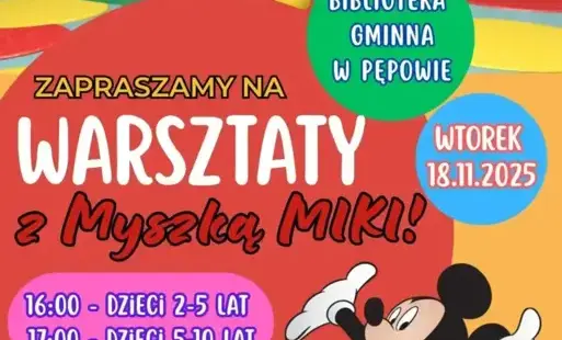 Święto Myszki Miki w naszej bibliotece