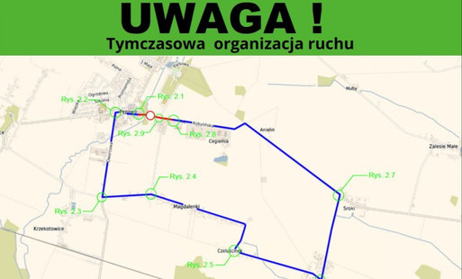 Zdjęcie do Rusza przebudowa drogi powiatowej Pępowo-Anielin