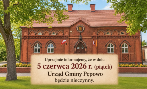 Zdjęcie do Komunikat dla Klient&oacute;w Urzędu Gminy Pępowo