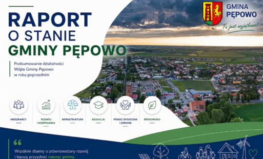 Zdjęcie do Raport o stanie gminy Pępowo za rok 2025