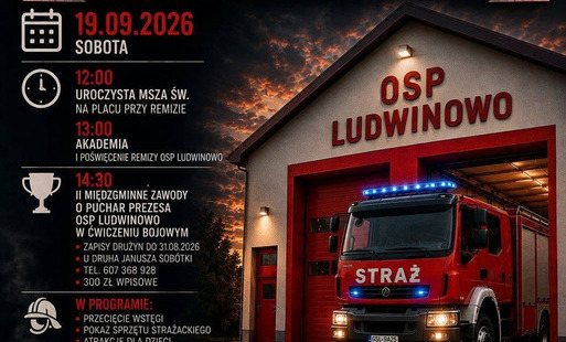 Zdjęcie do Otwarcie remizy OSP Ludwinowo