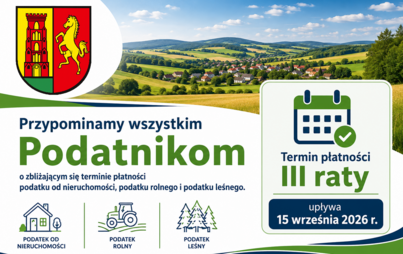 Zdjęcie do Upływa termin płatności III raty podatku