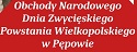 Napis: Obchody Narodowego Dnia Zwycięskiego Powstania Wielkopolskiego