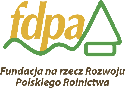 Logo Fundacji na rzecz Rozwoju Polskiego Rolnictwa